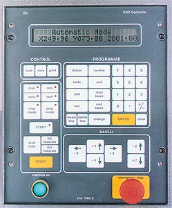 DrillSprint 500 Control Panel